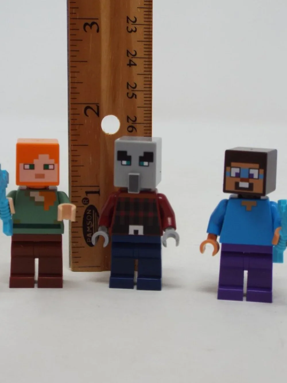 3 Pcs Lego Minecraft Mini Figures Bundle #518 - Picture 2 of 8